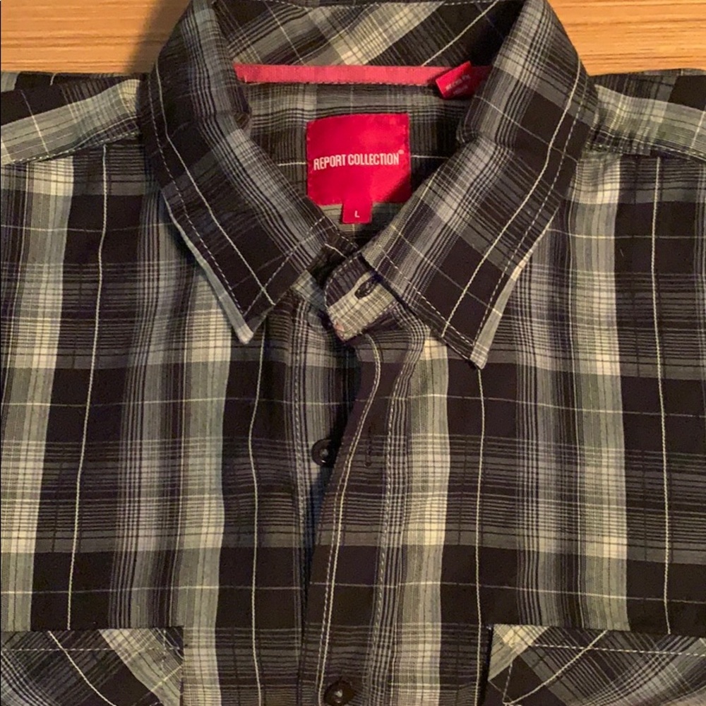 Report Collection men’s button down shirt